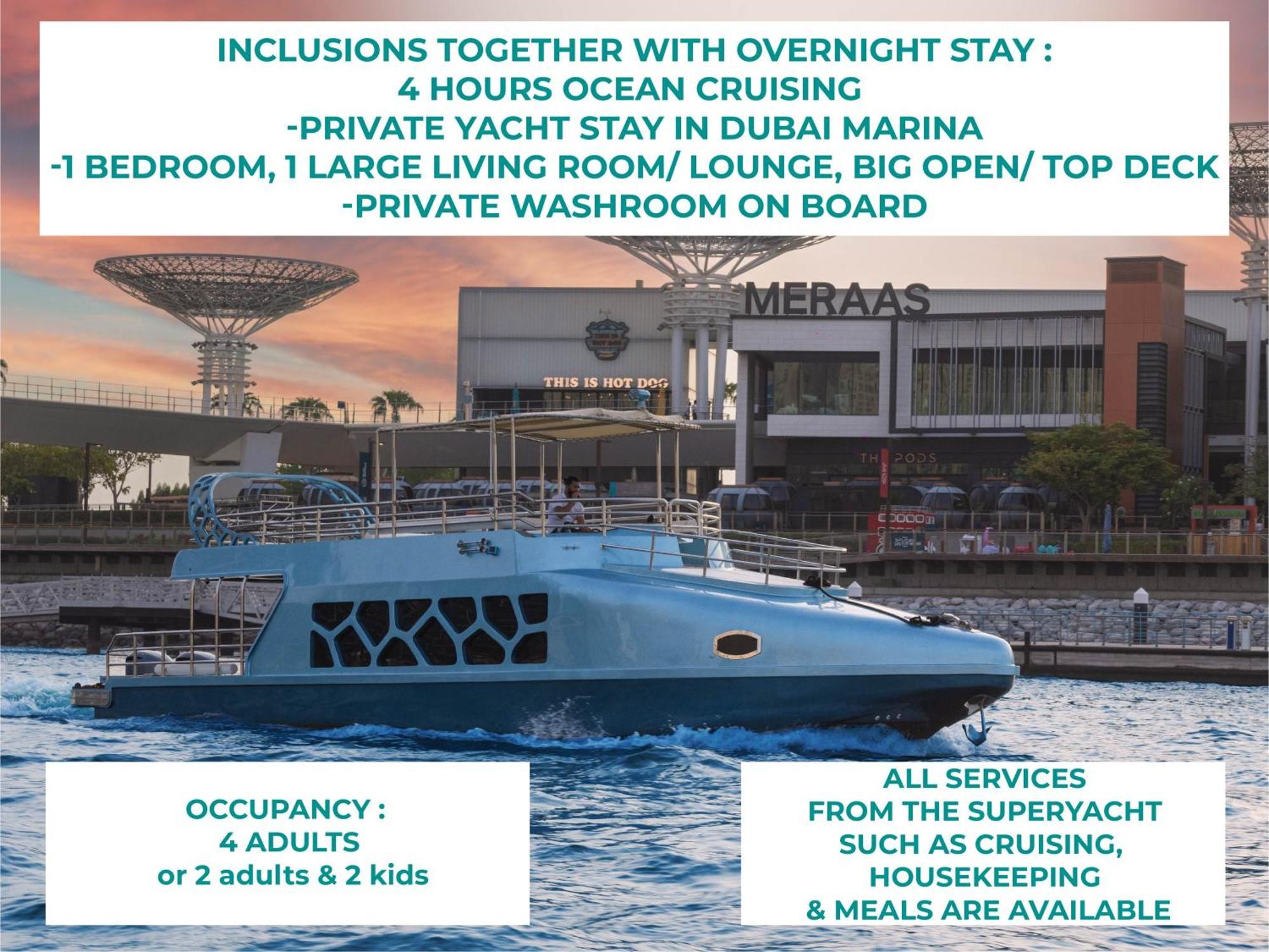 Overnight Super Yacht - Orchid Botel *